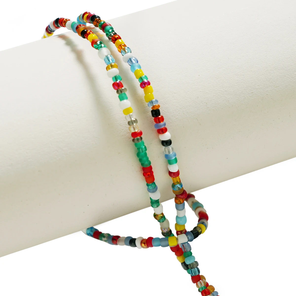 Bohemian Colored Mask Strap Beaded Glasses Chains Women Face Mask Lanyard Anti Slip Women's Neck Chain For Eyeglass Sunglasses