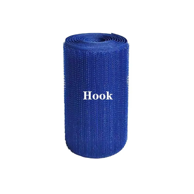 10CM Width Royal Blue  No Adhesive Hook  An Loop Fastener Magic Tape Sticker Strap For Clothing Sewing Shoes Repair