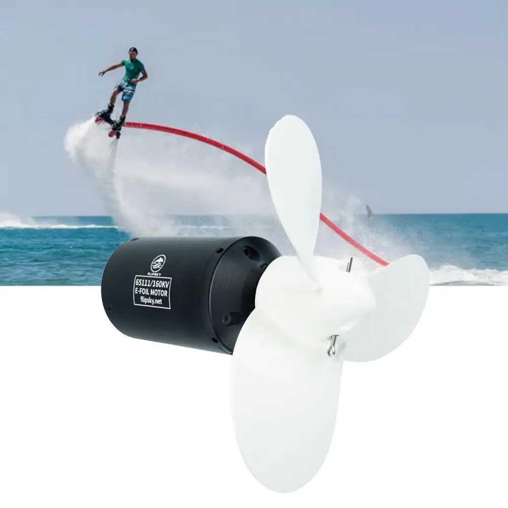 ทนทานแบบพกพาประสิทธิภาพสูง E-ฟอยล์มอเตอร์อัลลอยด์ Brushless Motor สำหรับ Surf Board