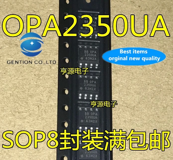 

20 PCS 100% new and orginal real photo OPA2350 OPA2350UA SOP - 8 pairs of operational amplifier