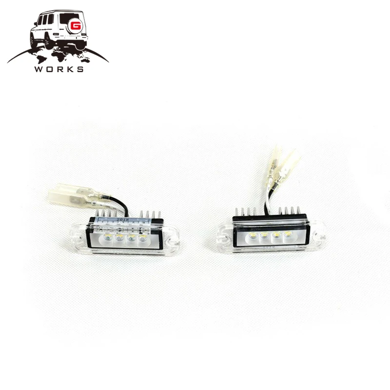 

NEW STYLE G class G wagon W463 G63 license lights 1990~2018year car rear license plate LED lights