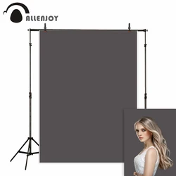 Allenjoy grey solid color photography backdrop baby photophone studio background portrait shooting photozone photocall boda