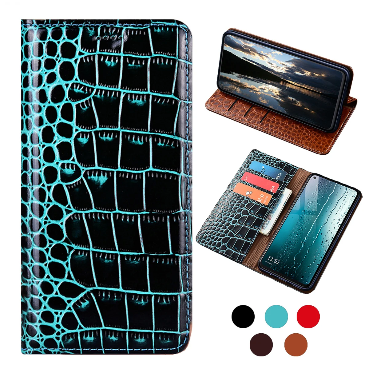 Luxury Wallet Genuine Leather Flip Phone Case For Meizu M2 M3 M3S Mini M5 M6 Note M5S M5C M6S M6T V8 Pro X8 Note 8 9 Cover Case