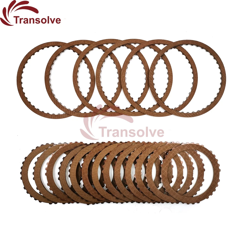 

Auto Transmission Friction Clutch Plates Kit Fit For 0AW 01J 01T VW AUDI A4 A5 Gearbox Car Accessories Transolve B151880B