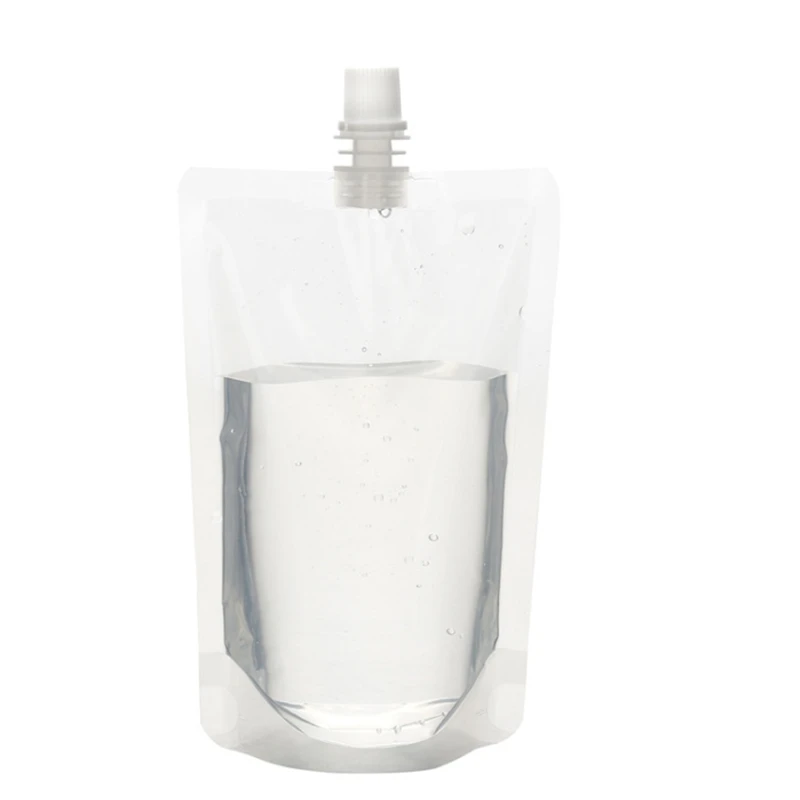 100ml 200ml 250ml 300ml 500ml Empty Stand up Plastic Drink Bag Spout Pouch for Beverage Liquid Juice Milk Coffee Storage bag