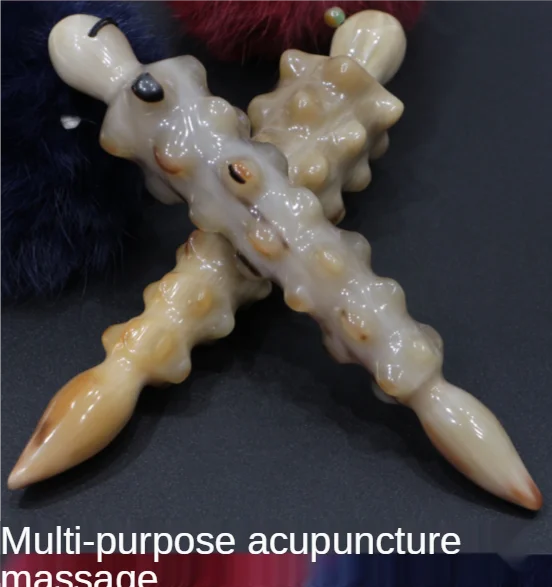 Free Shipping Sea Cucumber Manual Acupuncture Pen Massage Hammer Beauty Sole Massage Stick