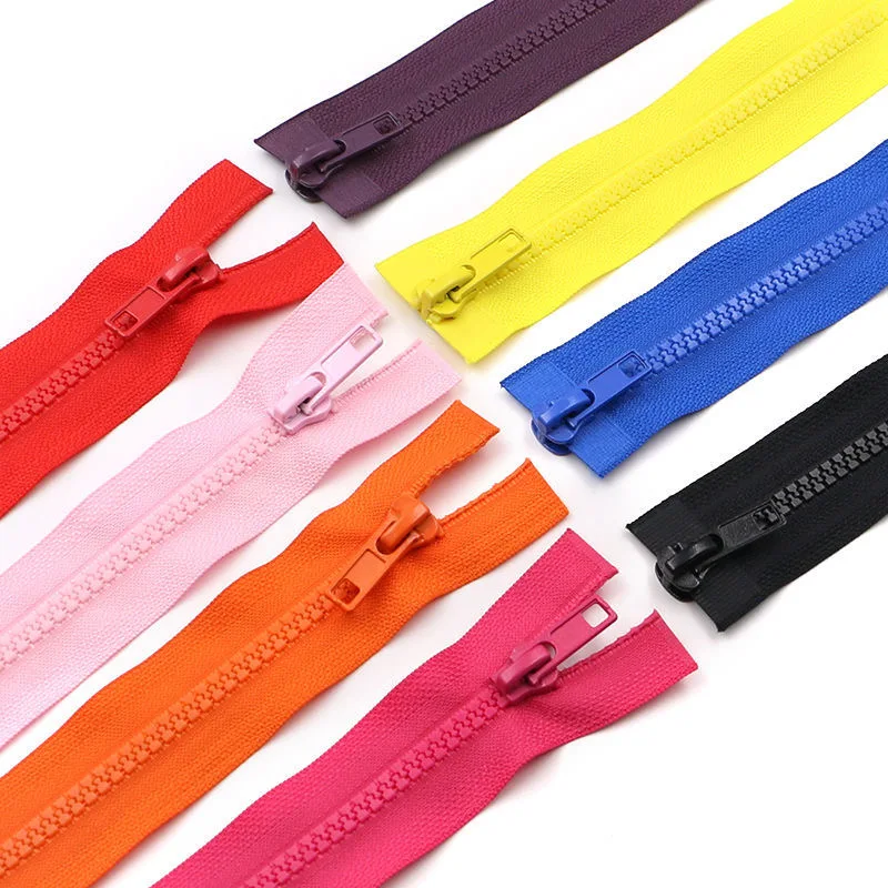 Double Ends Zippers 5# Resin Zipper Meete Open End 50/60/70/80/120/150/200cm For DIY sleeping bags Sofa Garments Craft sewing