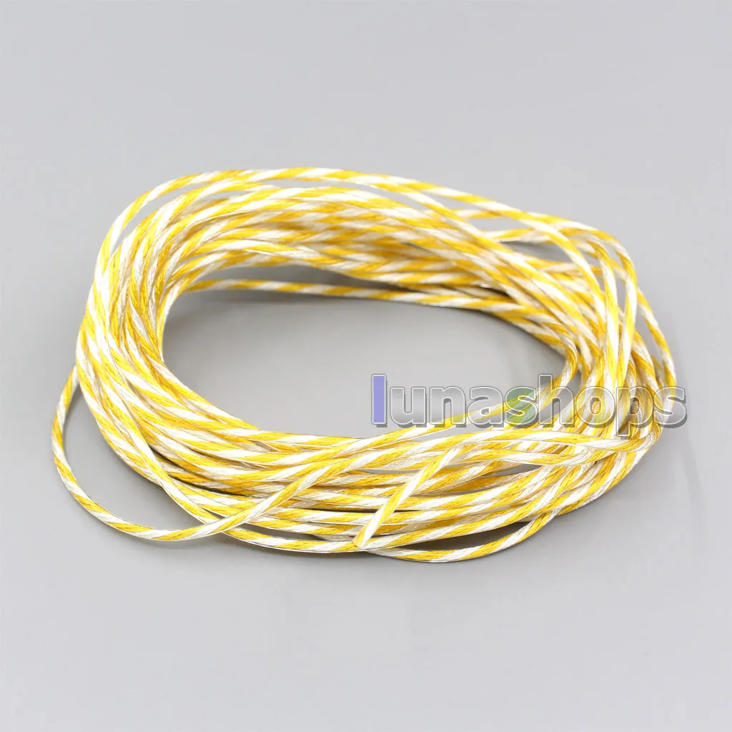 LN 007715   5m 180*0,05mm grafeno 7N OCC Cable de cobre DIY personalizado auriculares Cable único diámetro 1,8mm