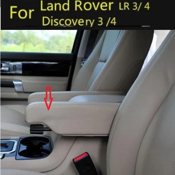 For Land Rover Discovery 3/4 LR3 LR4 (2004-2016) Seat Armrest Handle Microfibre Leather Cover Protective For Range Rover 2005-13