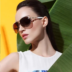 PARZIN Diamond Polarized Sunglasses Women Brand Designer Oversized Sunglasses for Driver Women Shades Pilot Eyewear Dropshipping