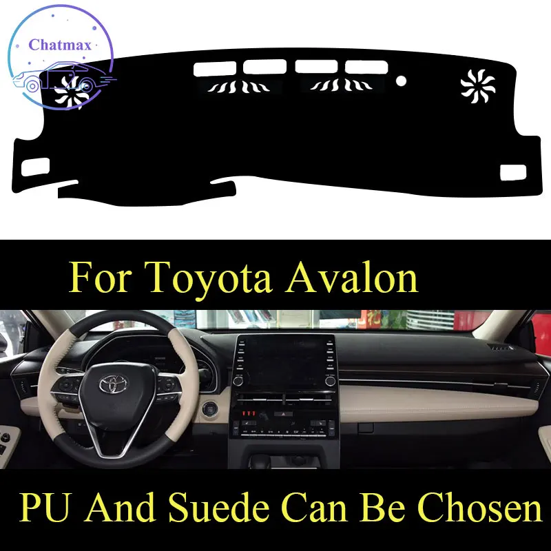 

Замшевая защитная накладка на приборную панель для Toyota Avalon/Avalon, из искусственной кожи