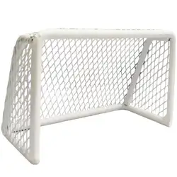 Kids Mini Soccer Goal Football Gate Game Toy DIY Decor Play Model for Toddlers Boys Girls 11x6.5x6CM