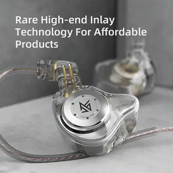 KZ EDX Pro 耳機 動圈入耳式監聽 HiFi 有線耳機 低音立體聲 遊戲音樂耳塞 降噪耳機 8 最佳銷售 高傳真耳機 - №1