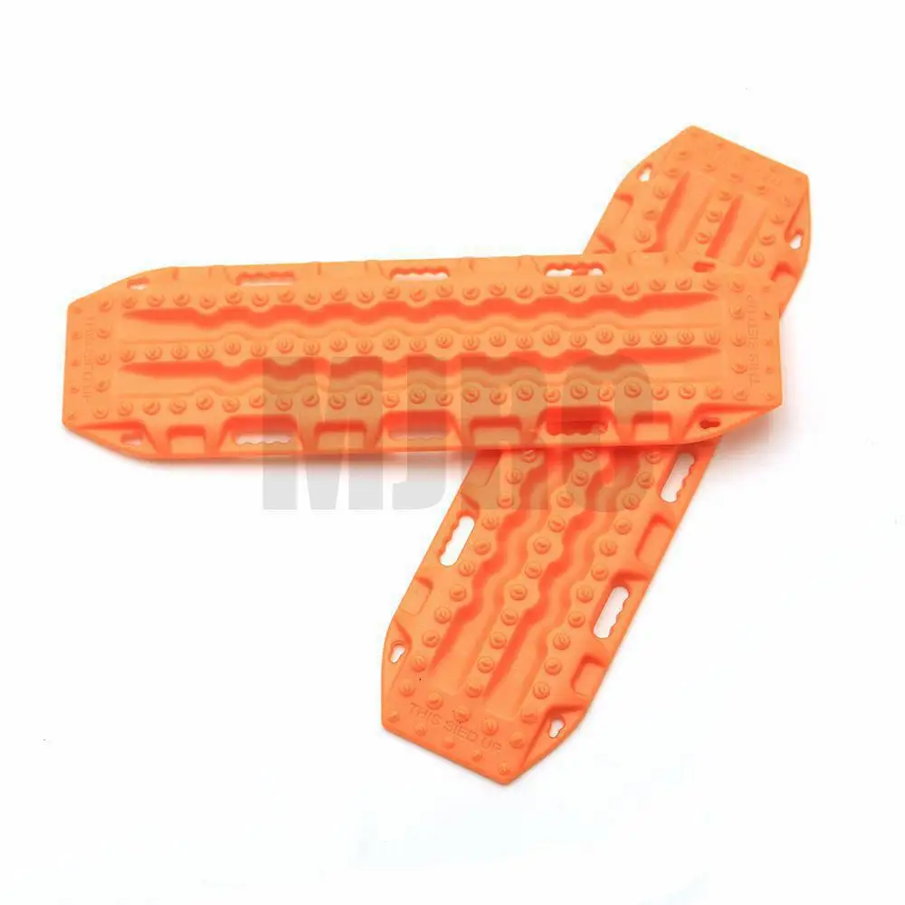 1/10 Anti-Skid Anti-Sand Escape Board Rescue Escaper Traction Tracks Mats For TRX4 TRX6 SCX10 Bronco Defender RC4WD Crawler Car