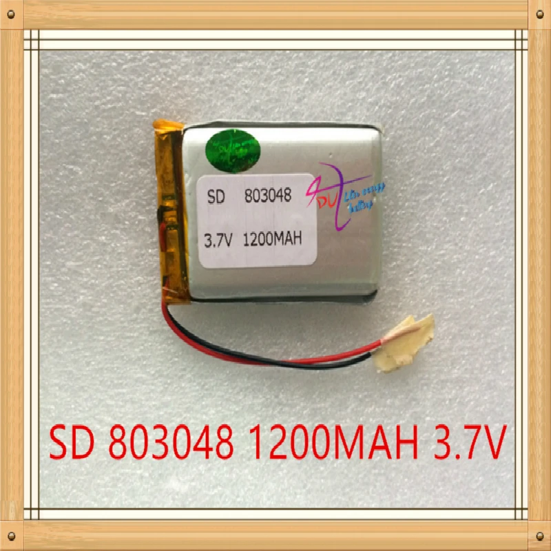 L energie 3.7V tablet batterij 803048 1200MAH GPS navigator 803050 spel geluidskaart