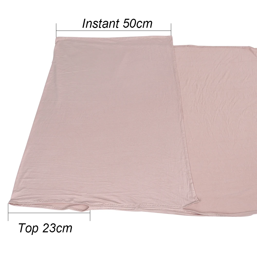 wholesale  Pinless Instant Premium Cotton Jersey Hijab Shawls Good Stitching Wrap Muslim Women Ladies Scarves 170X60 cm