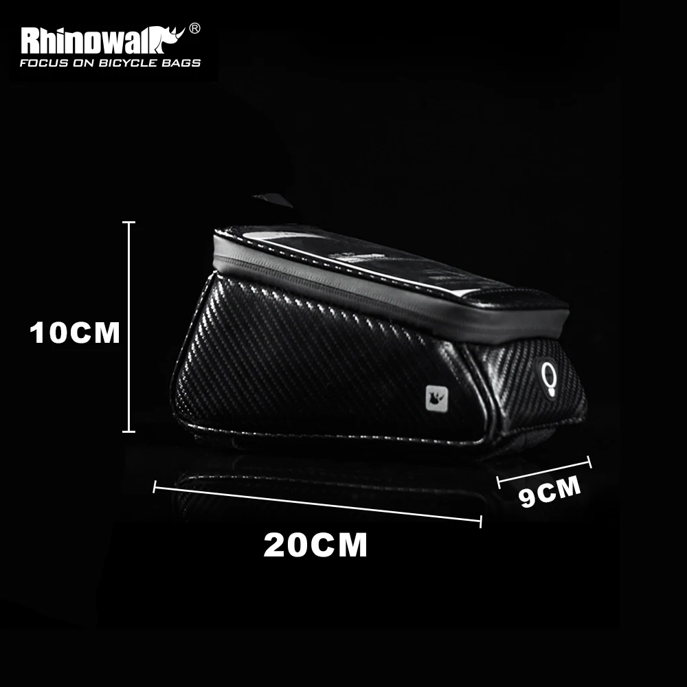 Rhinowalk MTB Bicycle Bike Bag Rainproof Touch Screen Cycling Top Front Tube Frame Bags 5.8/6.0 Phone Case сумка для велосипеда