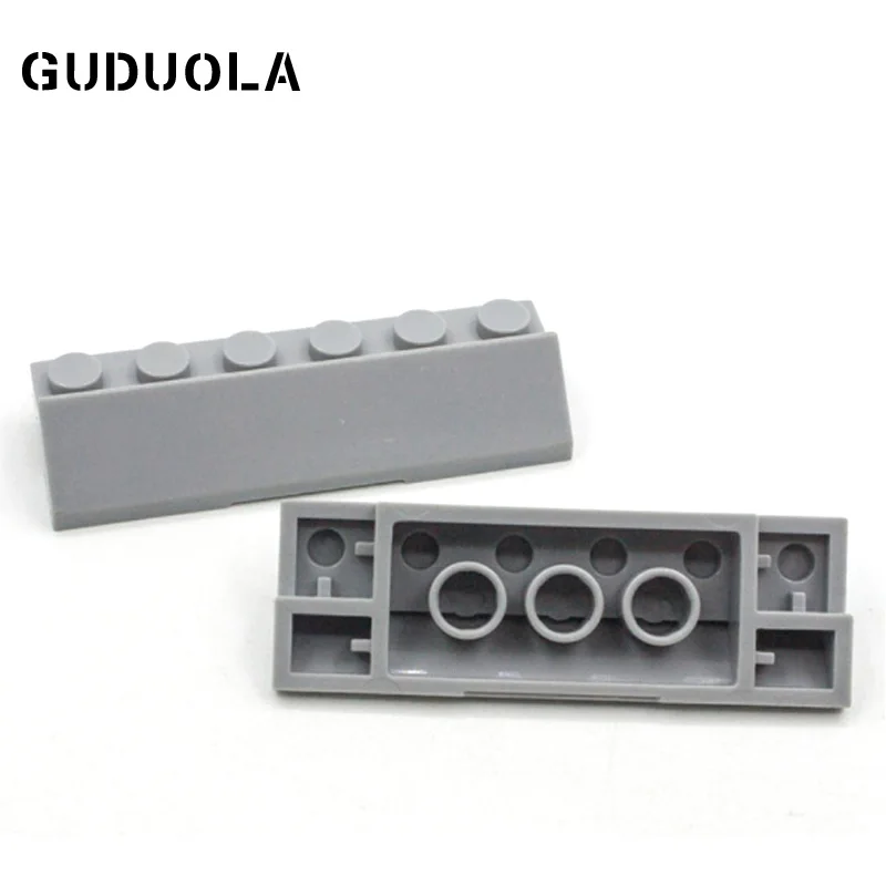 Guduola Slope Brick (45°) 2 x 6 x 0.6 (2875) MOC Brick Building Block Toys Parts 10pcs/LOT
