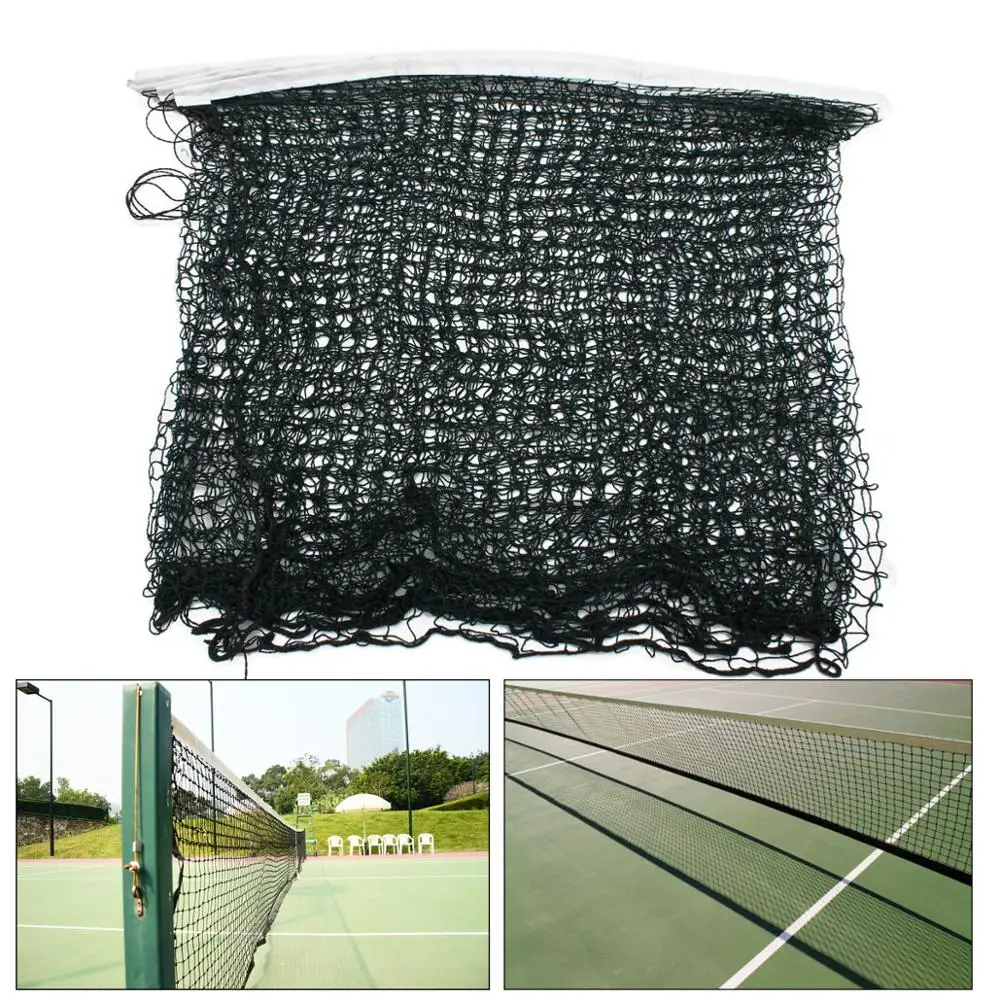 

610 x 75cm Volleyball Badminton Net Standard Official Size Netting Sports Rope Net