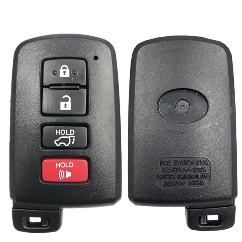 CN007156 Aftermarket 4 Button 312Mhz 2013-2018 Toyota RAV4 Smart Key PN 89904-0R080 HYQ14FBA 0020 Keyless Go