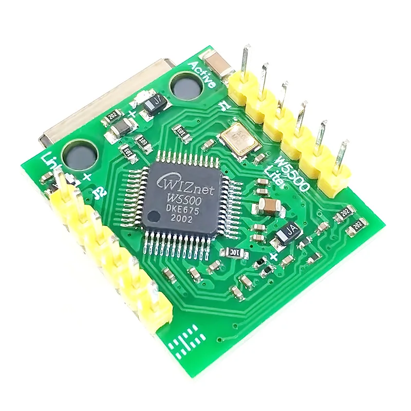 W5500 module SPI interface Ethernet module super W5100W5200 USR-ES1 compatible with WIZ820io