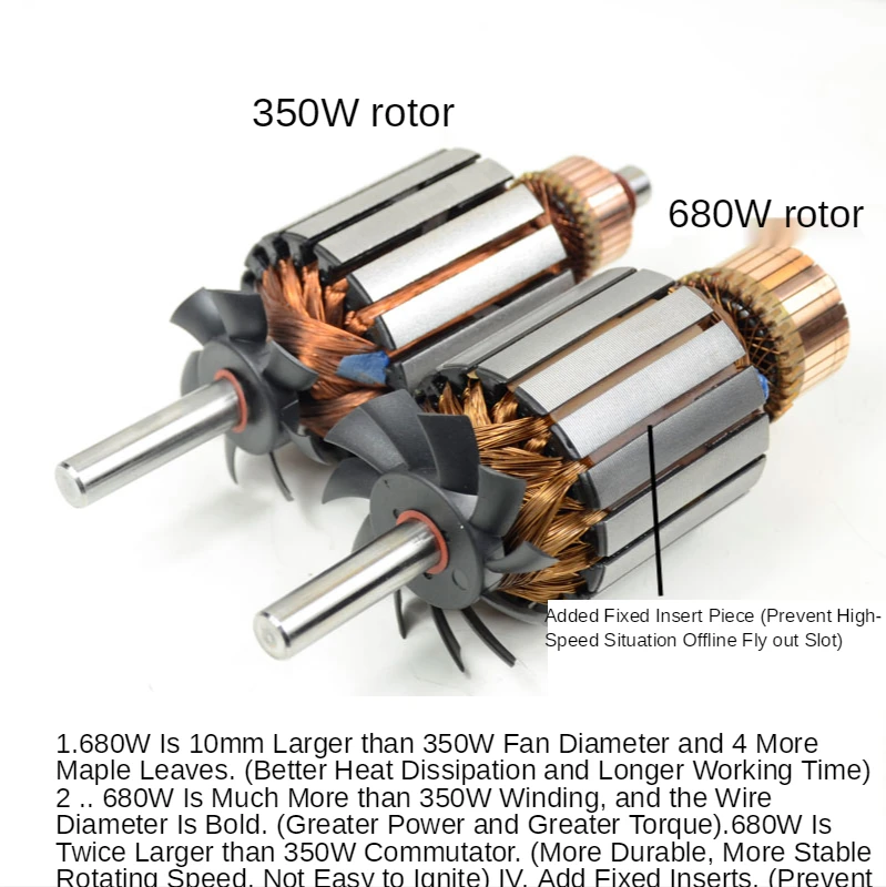 DC 220V 350W/680W Motor de doble rodamiento de bolas husillo torno Motor de prensa de bolas alta potencia 4200rpm/7000rpm