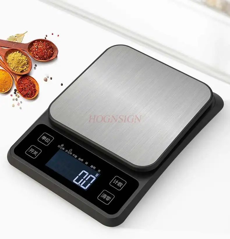 Precisely charged kitchen electronic scales for home baking weighing food weighing weight weighing food weighing