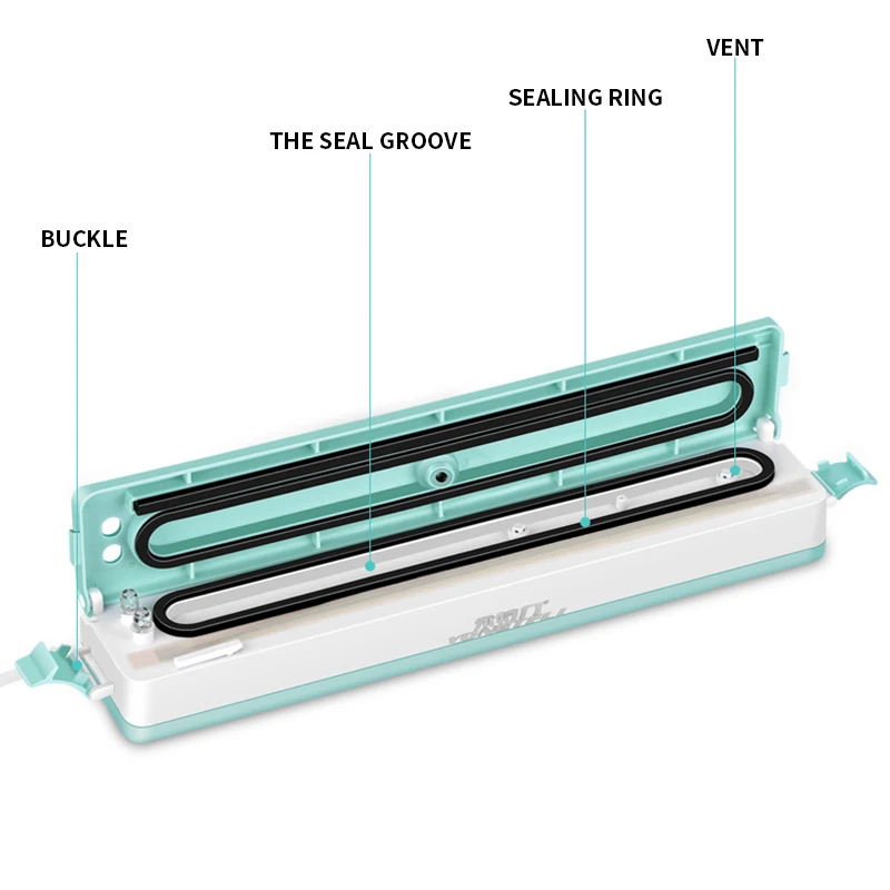 Hút Chân Không Kín Máy Đóng Gói Thực Phẩm Máy Hộ Gia Đình Nhỏ Tự Động Túi Trà Máy Hàn Thương Mại