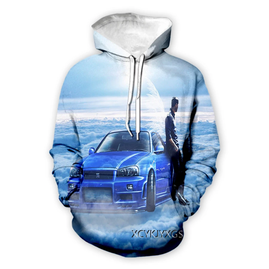 

xinchenyuan New Men/Women's New Arrive Paul Walker 3D Print Fashion Clothing Street Hip Hop Casual Sweatshirt Hoodies Z64