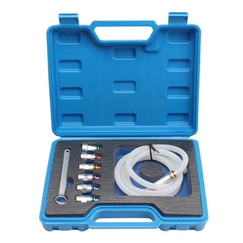 2024 New 8 Pcs Anti-Rust Brake Bleeder Wrench Kit Used on All Automobiles High Quality