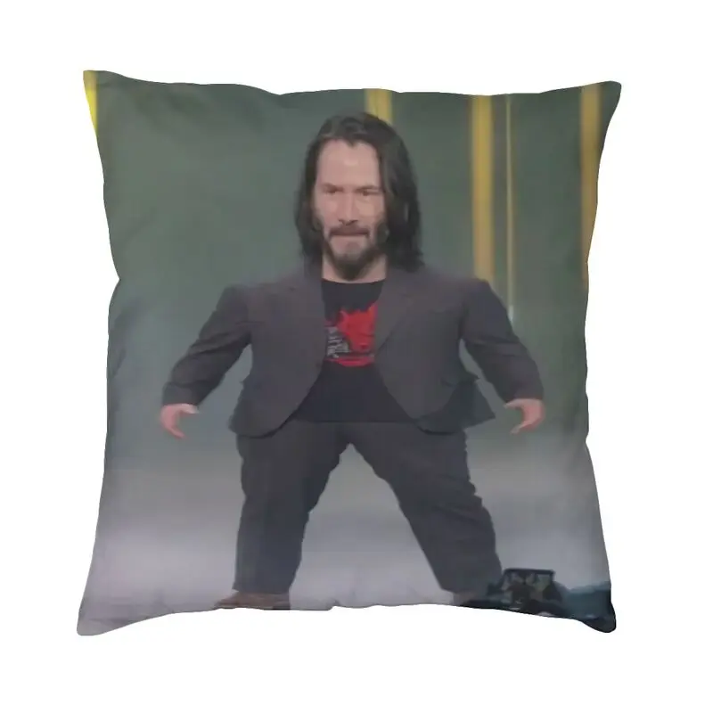 Mine Keanu Reeves Cushion Cover 45x45 cm Soft Creative Throw Pillow Cases Home Decor Funny Pillows For Bedding Sofa Chair