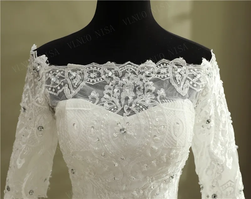 Robe de mariée sexy en dentelle avec des appliques de fleurs, robe de mariée élégante, robe de mariée avec des manches de sirène pour les patients, tout ce qui est beau, 2021