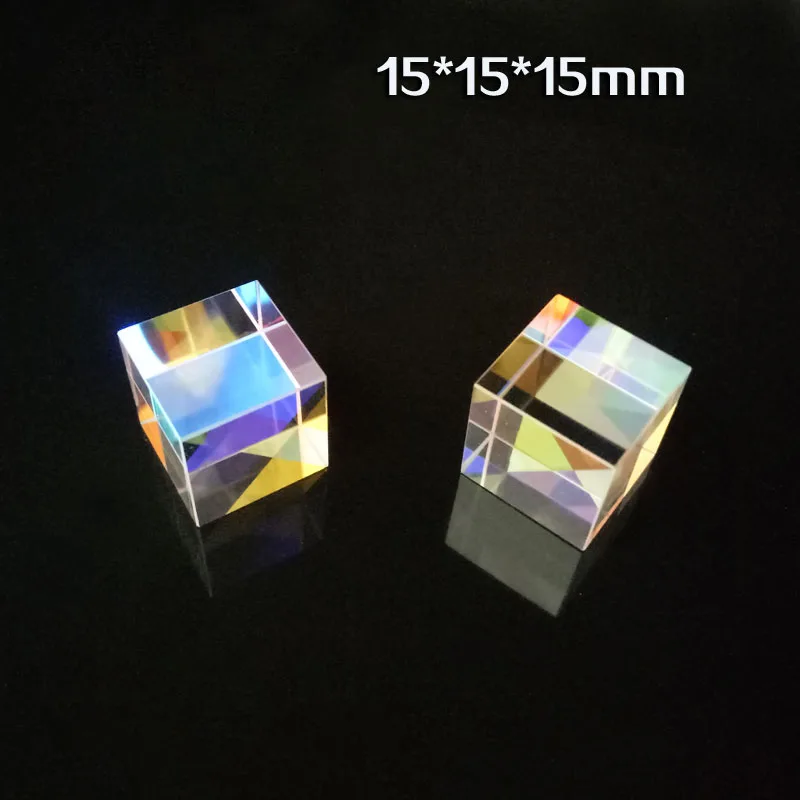 Creative Gift Of Cubic Science Cube Diamond Mirror For Rainbow Light Photography With Hexahedral Prism