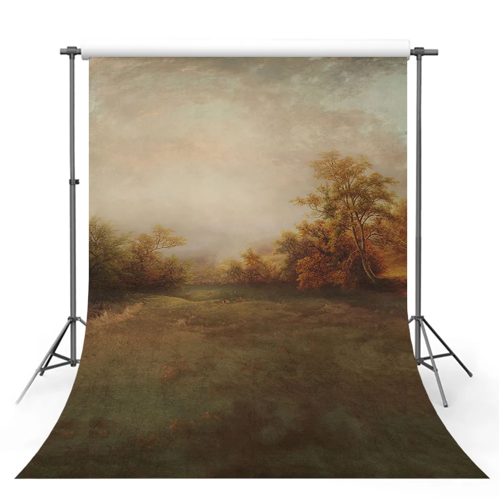 

Avezano Photography Backdrop Fall Autumn Hand Painted Landscape Child Background Photo Studio Photocall Photozone Decoration