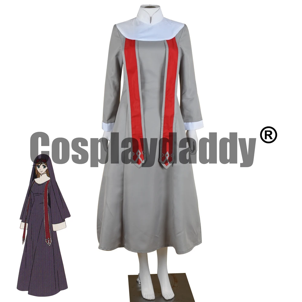 

Black Butler Kuroshitsuji His Butler, Offering Nun Mathilda Simmons Outfit Dress Anime Manga Cosplay Costume F006