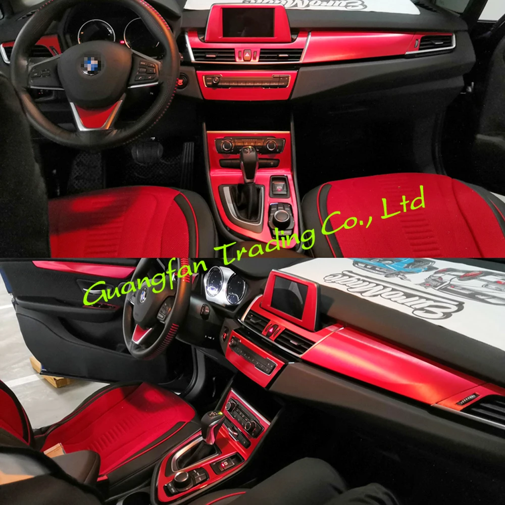 

For BMW 2 Series F22 F23 F45 F46 Self Adhesive Car Stickers Carbon Fiber Vinyl Car stickers and Decals Car Styling Accessories