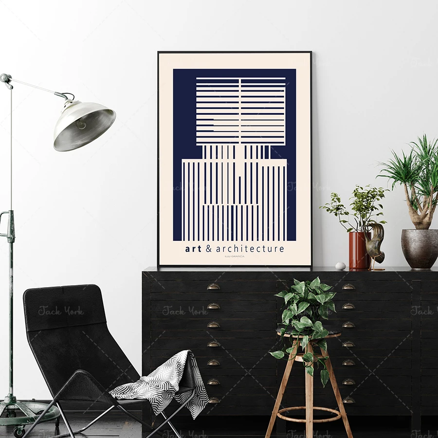 ART & ARCHITECTURE | No1 | Red | Architectural Design Inspiration, Line Art, Elegant and Classic Illustration