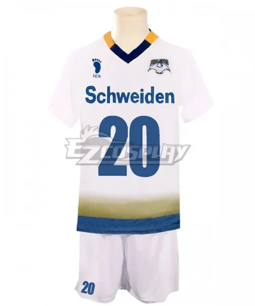 Schweiden Adlers Tobio Kageyama Volleyball Club Sportswear Jerseys Uniform Suit Halloween Sports Adult Suit Cosplay Costume E001