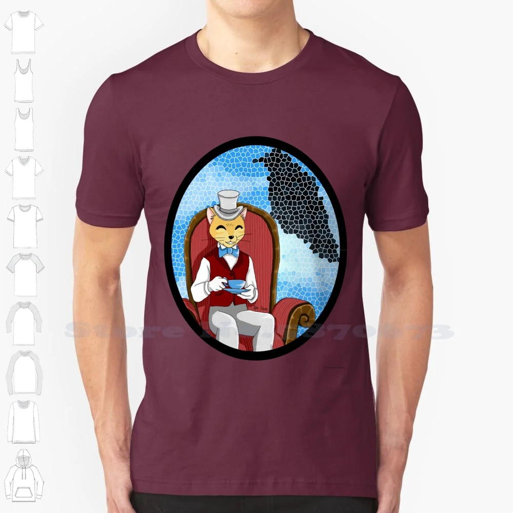 The Cat Returns 100% Cotton T-Shirt The Cat Returns The Baron Baron Humbert Von Gikkingen Cats Anime Manga Toto Studio Hayao