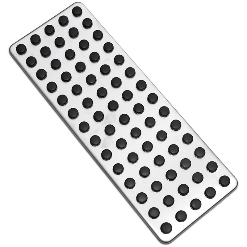 Steel Footrest Foot Rest Dead Pedal Pad Cover for Mercedes Benz A B C E S CLS SLK CLA GLA GLK ML G GL Series Car Styling