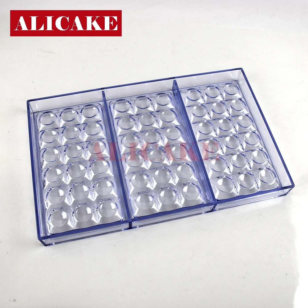 Polycarbonate Chocolate Mold BRICKS Shape Candy Fondant Ice Mould Baking Pastry Acrylic Confectionery Utensils Pans Trays