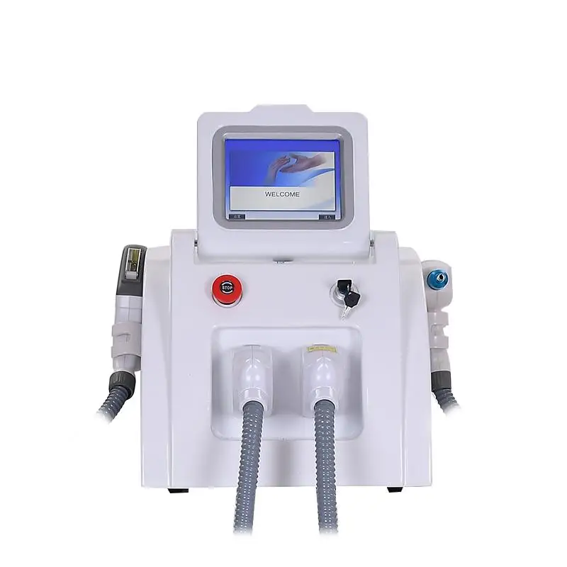 

Portable Multifunctional Hair Laser Removal Beauty Machine IpL Nd Yag Permanent Painless Good Result Tattoo Pigmentation Removal