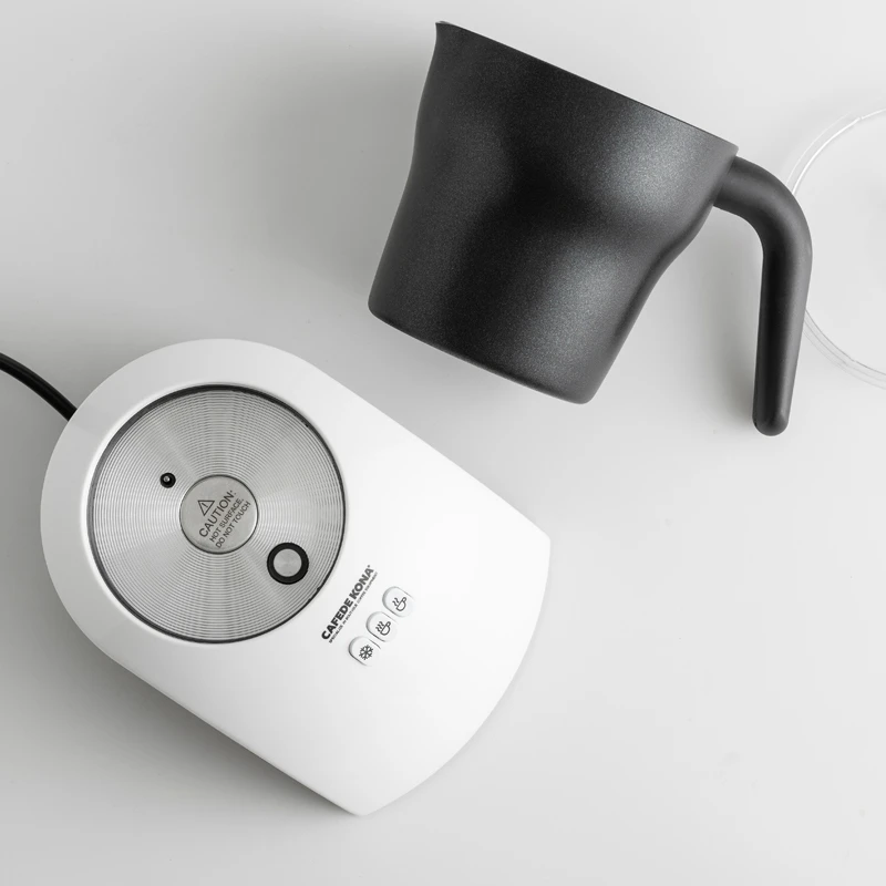 Электрический пенопластовый аппарат бытовой паровой горячий и холодный коммерческий автоматический пенопласт Espumador De Leche Capuccino Maker