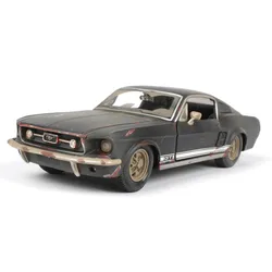 Top Quality 1967 Ford Mustang GT Car Model 1: 24 Mustang to Do the Old Model Alloy Car Model Precious Collection for Gift