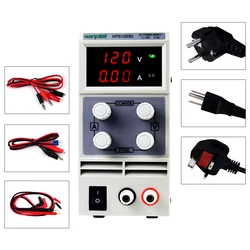 Verstelbare Dc Voeding KPS1203D 1202D 1201D Dual Digitale Display Laboratorium Voeding Regulator 120V 3A 2A 1A 0.1V 0.01A