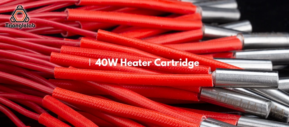 Trianglelab 3D-Drucker 6*16MM 12V 40W Heizpatrone mit 100CM Kabel für 3D-Drucker für PT100 HOTEND Volcano MK8 MK9 – Detail 22