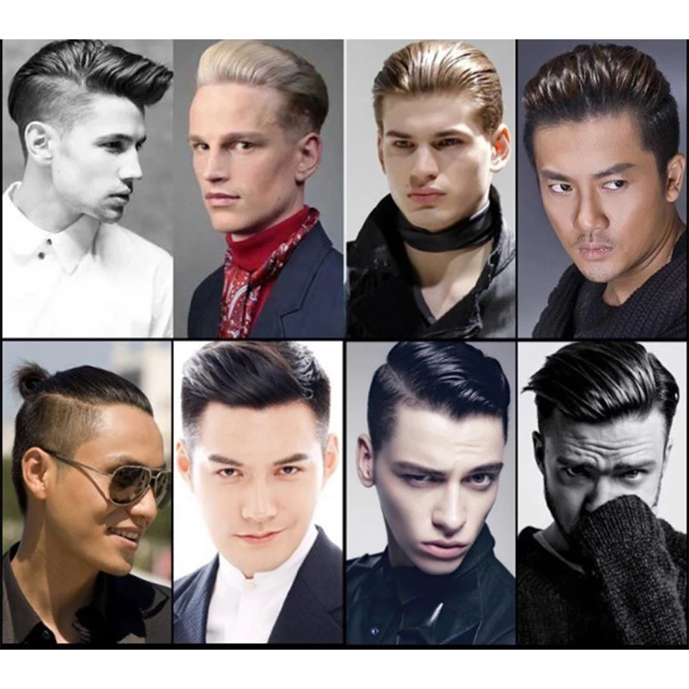 Strong style restoring Hair Pomade Hair wax skeleton cream slicked oil mud keep hair men oil No residue Wholesale