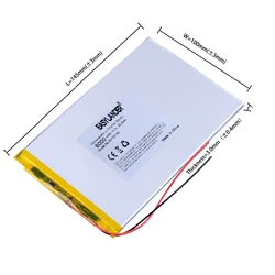 30100145 Universal For Digma optima 10.6 3G TT1006MG / For irbis tz172 Tablet Battery 6000mah 3.7V Polymer li-ion