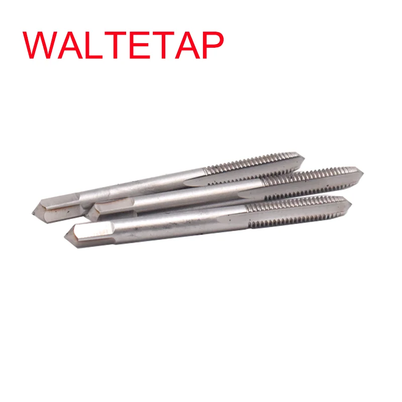 WALTETAP HSSE BA Tap มาตรฐานตรง Groove Thread Taps สกรู Hand Tap 1BA 2BA 3BA 4BA 5BA 6BA