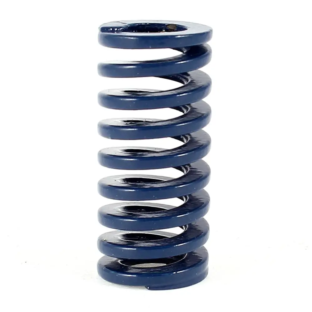 Uxcell-Troquel de compresión para estampado en espiral, 1 piezas OD 16mm ID 8mm/9mm, carga ligera, longitud de resorte 25mm 35mm azul 16x8x25mm 16x9x35mm